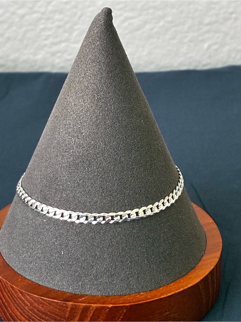 925 Sterling Silver 7” Chain Bracelet - Silver 3.3mm